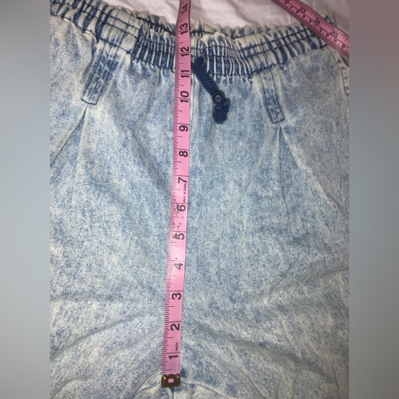 Vintage Acid Wash Denim Joggers - Picture 12 of 13
